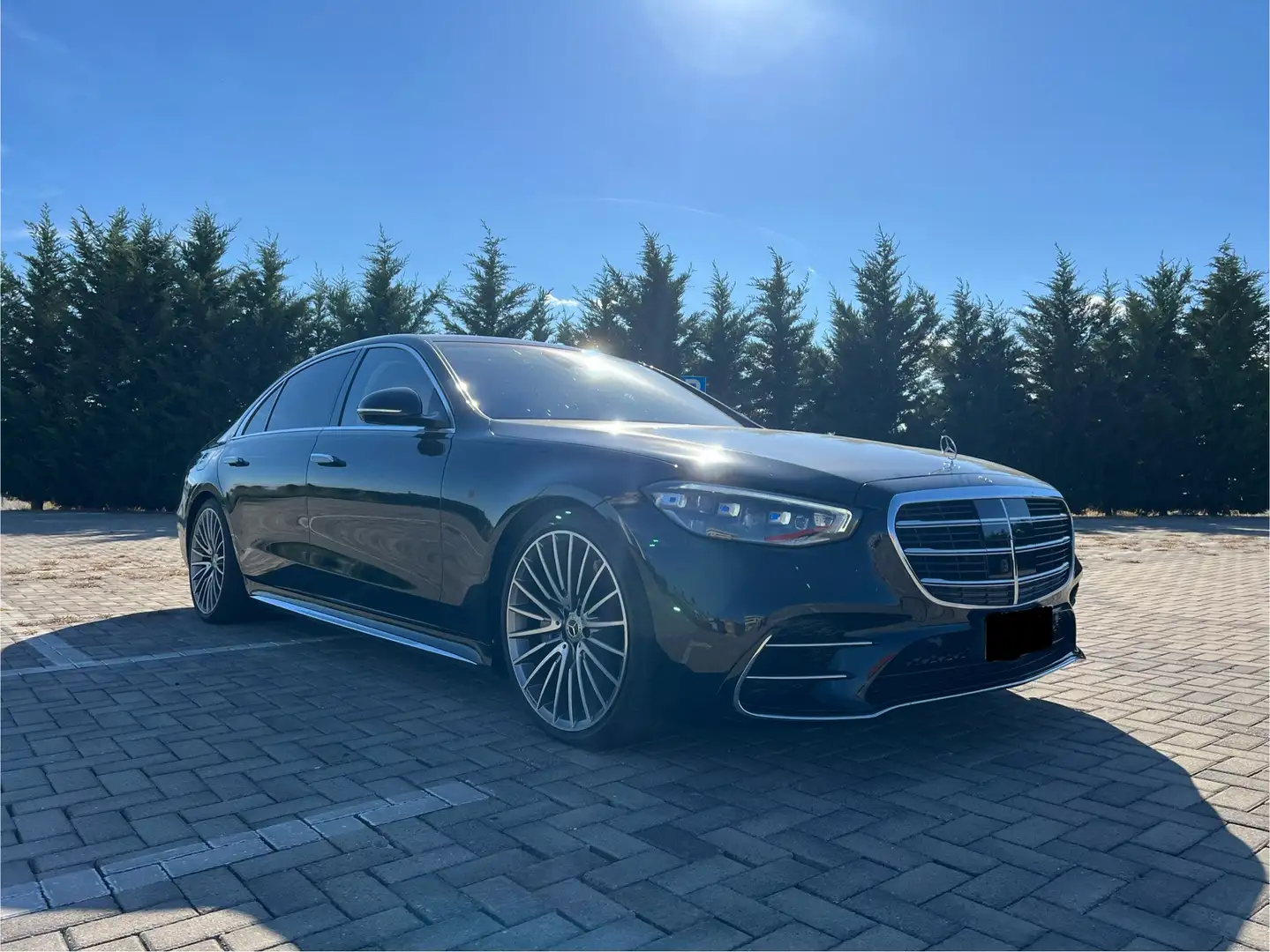 Mercedes-Benz S 580 Lunga mhev Premium Plus 4matic auto Nero - 2