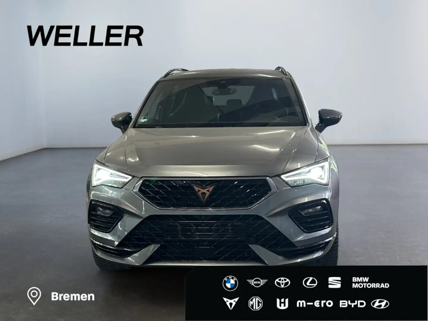 CUPRA Ateca 2.0 TSI 4Drive DSG *LED*AHK*Beats*el Heck* Grijs - 2