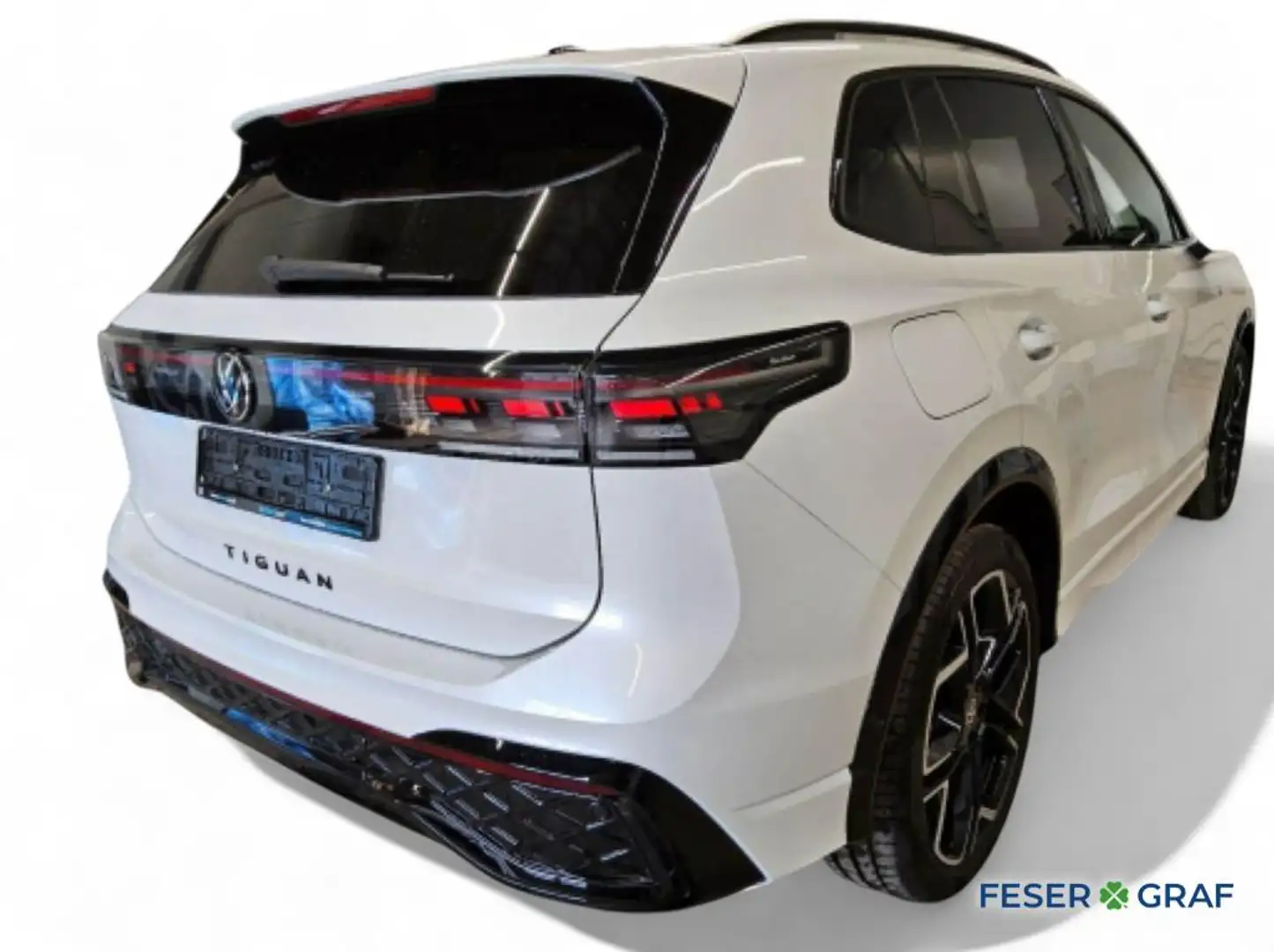 Volkswagen Tiguan 2.0 TDI R-Line DSG/LED/Area View/Sitz.-Lenkradhzg. Weiß - 2