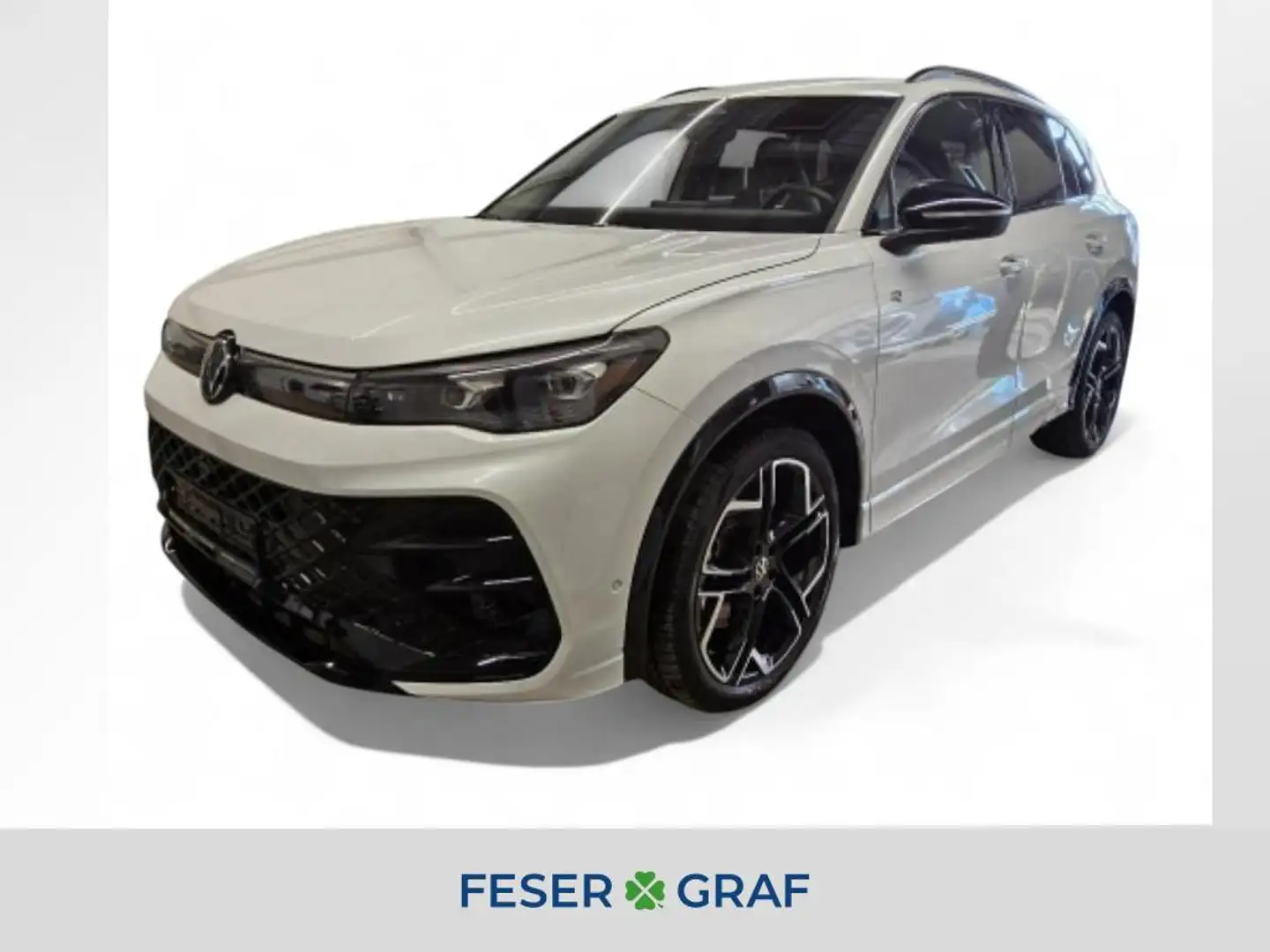 Volkswagen Tiguan 2.0 TDI R-Line DSG/LED/Area View/Sitz.-Lenkradhzg. Weiß - 1