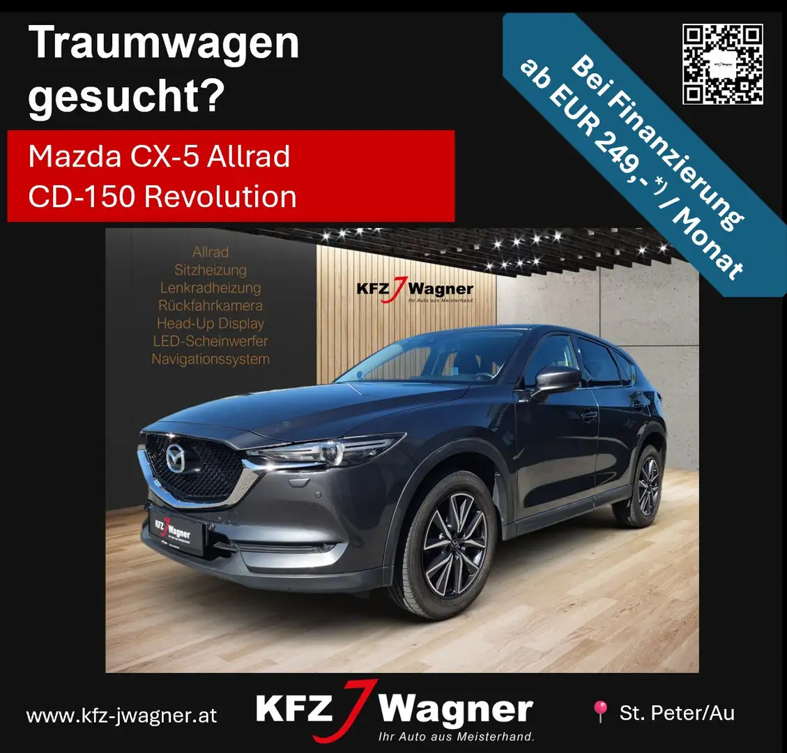 Mazda CX-5 CD150 AWD Revolution ohne AdBlue Grau - 2