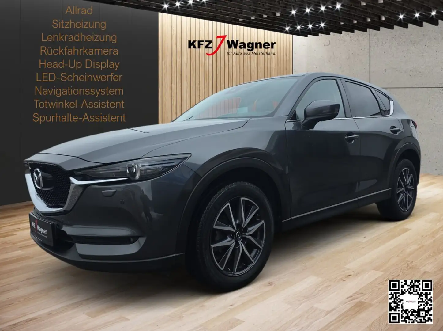 Mazda CX-5 CD150 AWD Revolution Allrad LED Grau - 2
