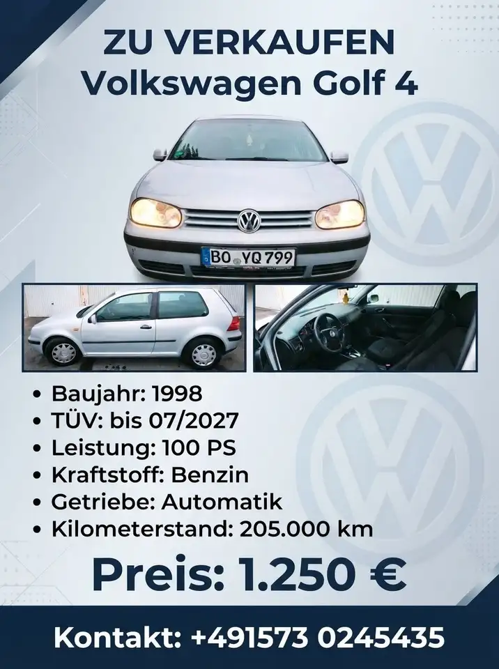 Volkswagen Golf Automatik Fire and Ice, foto 1
