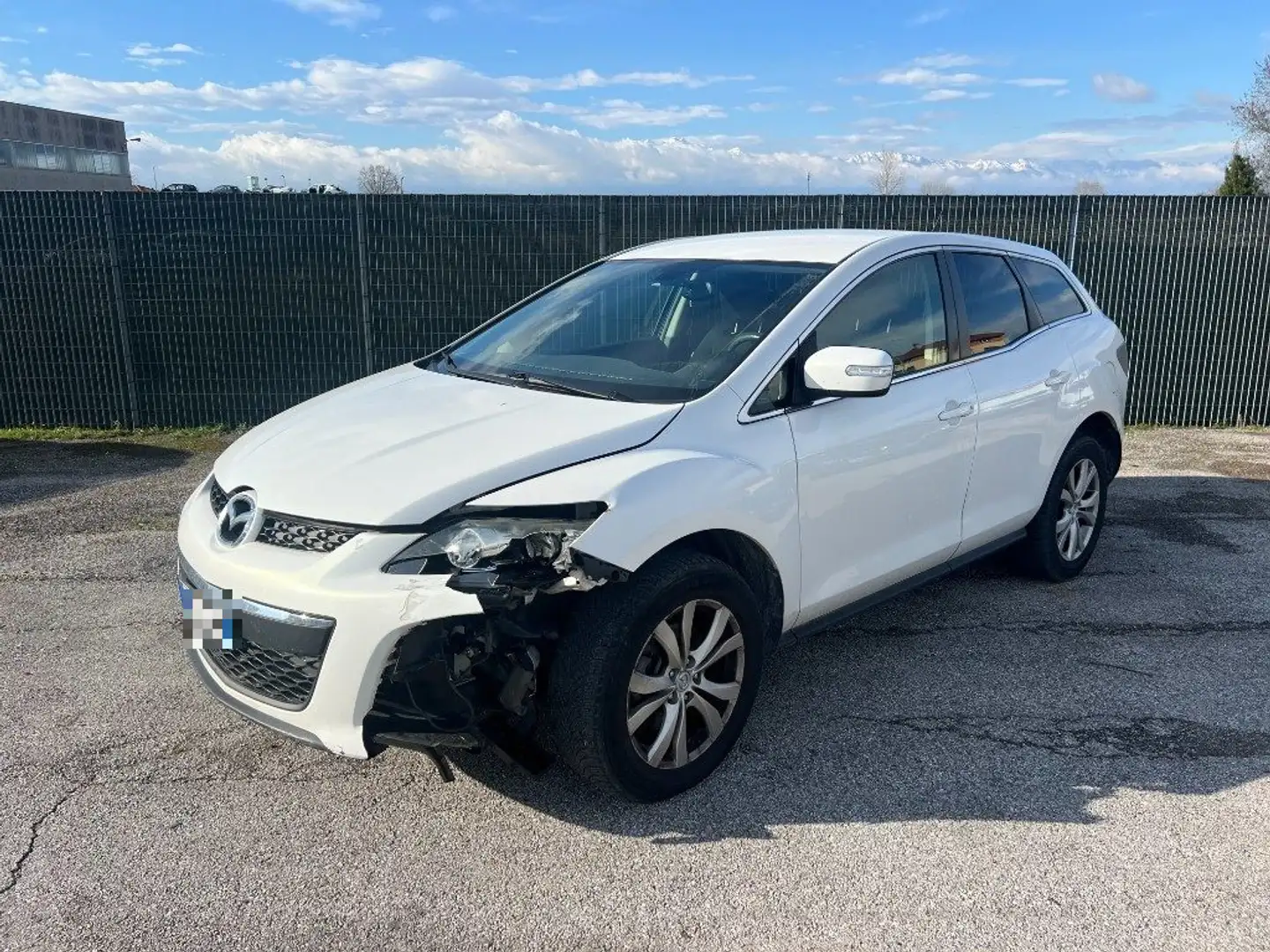 Mazda CX-7 2.2L MZR CD Weiß - 1