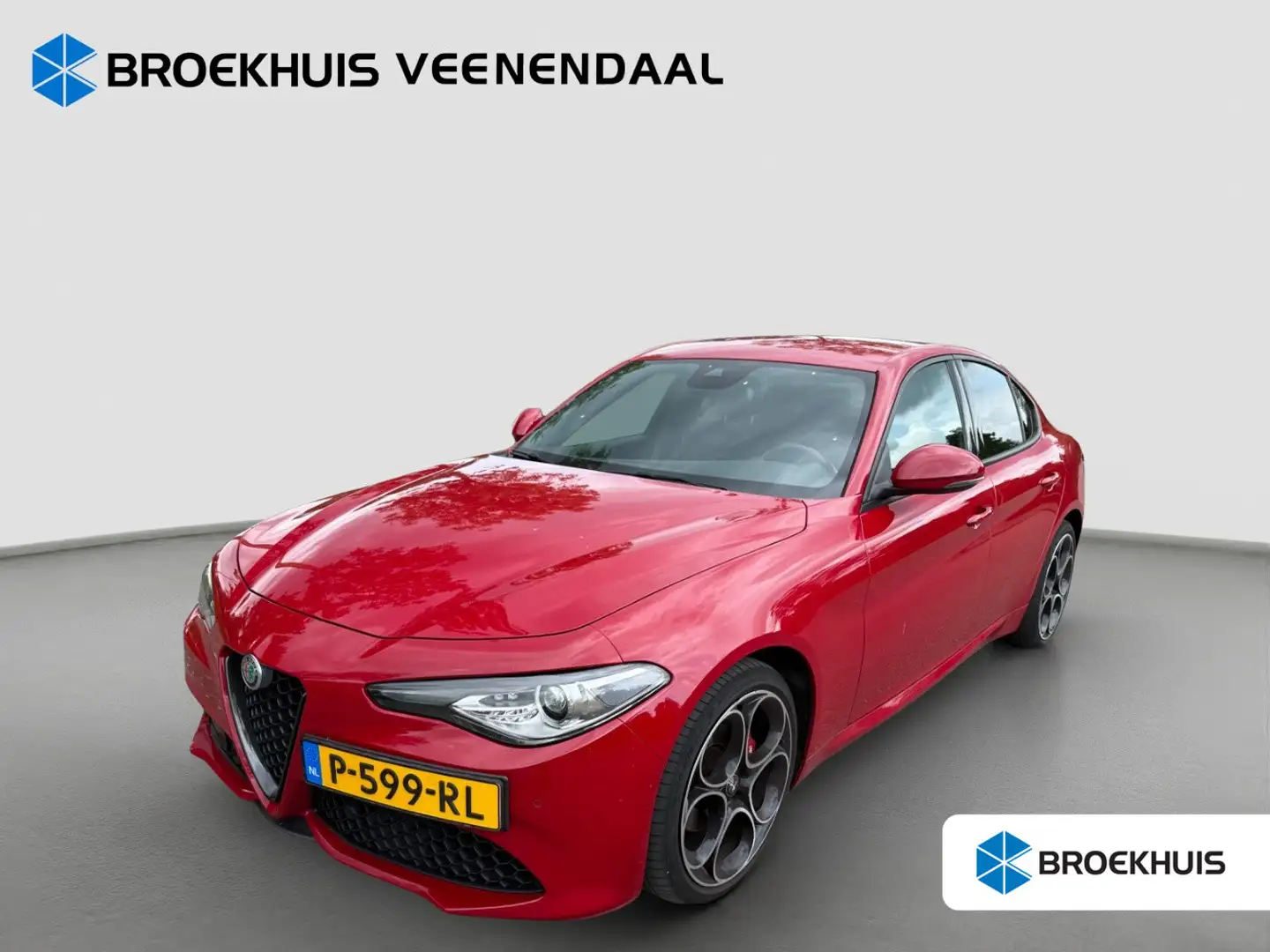 Alfa Romeo Giulia 2.0T Sprint 200pk | Veloce | Adap. Cruise | Leder Rood - 1