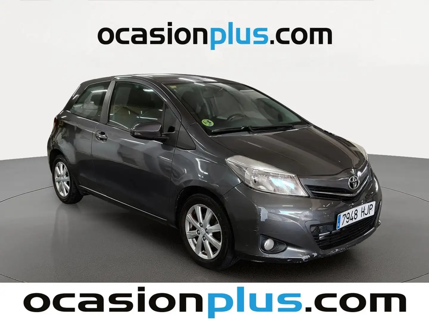 Toyota Yaris 1.4D-4D Active Gris - 2