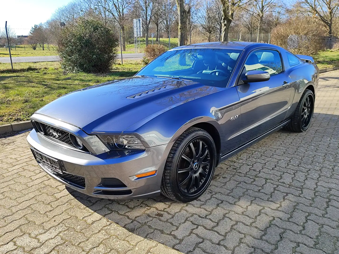 Ford Mustang Mustang 5.0 GT V8 US Gris - 1