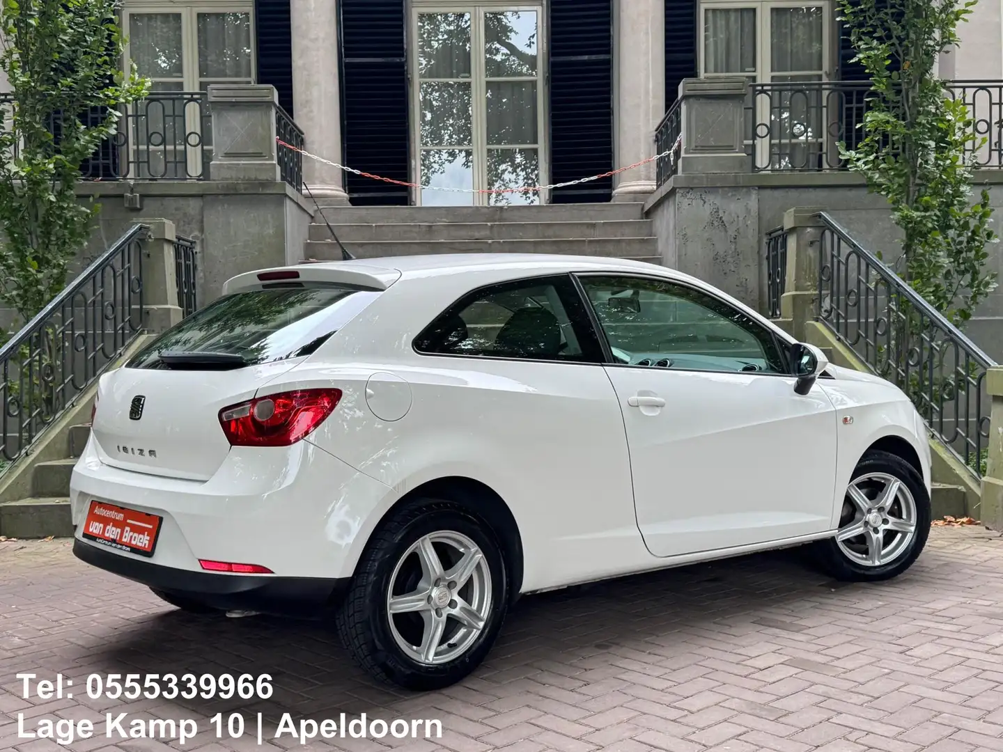 SEAT Ibiza SC 1.2 Style Airco Cruise Ctr Stoelverwarming Lmv Blanc - 2