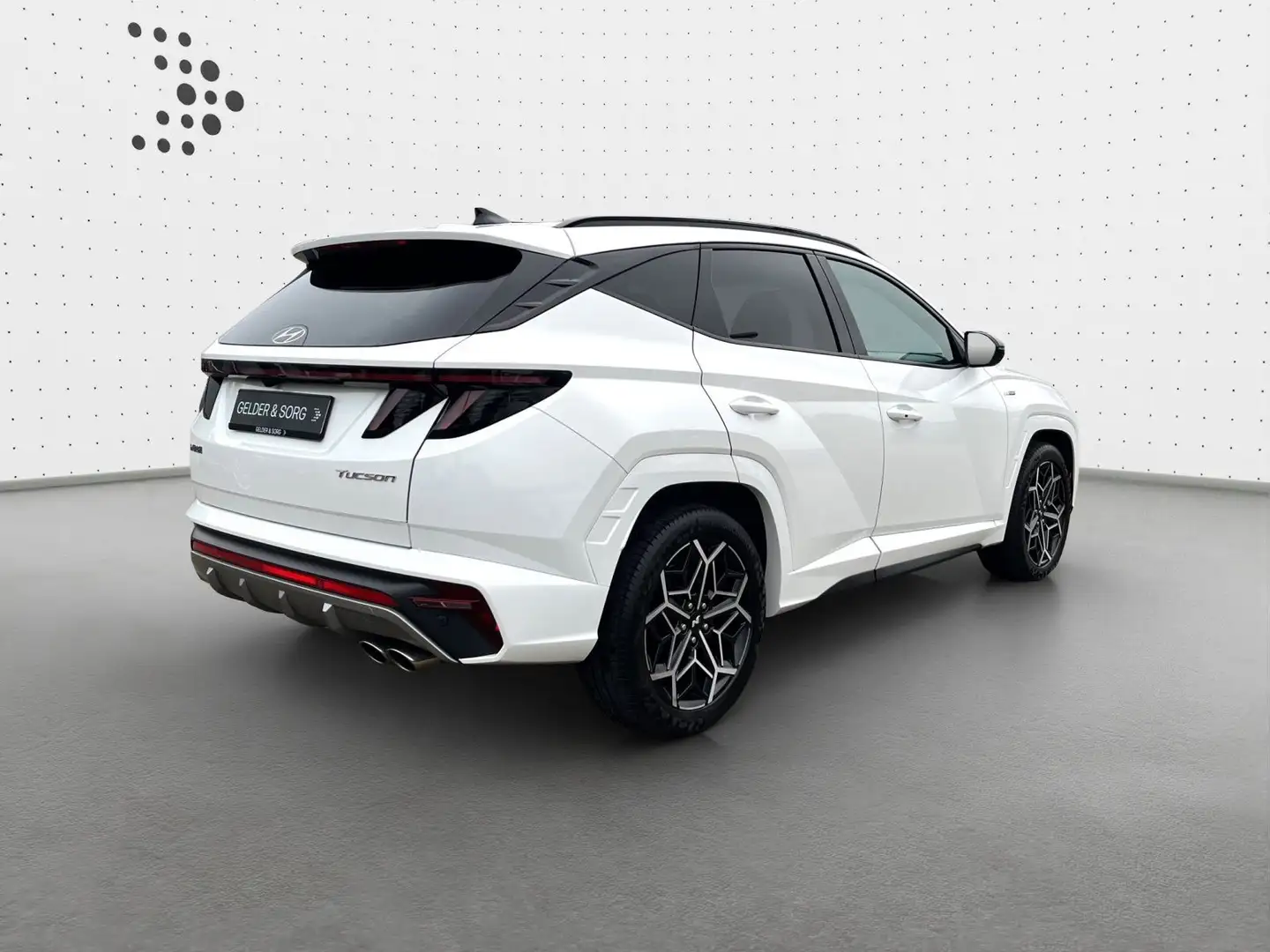 Hyundai TUCSON 1.6 T-GDI Mild-Hybrid *ACC*MFL*Sitzh*Navi Blanc - 2