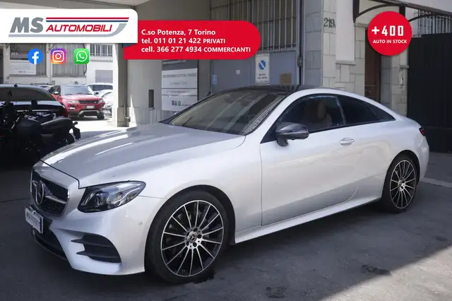 Mercedes-Benz E 220 E220 d 4MATIC Premium Plus Coupe Unicoproprietario