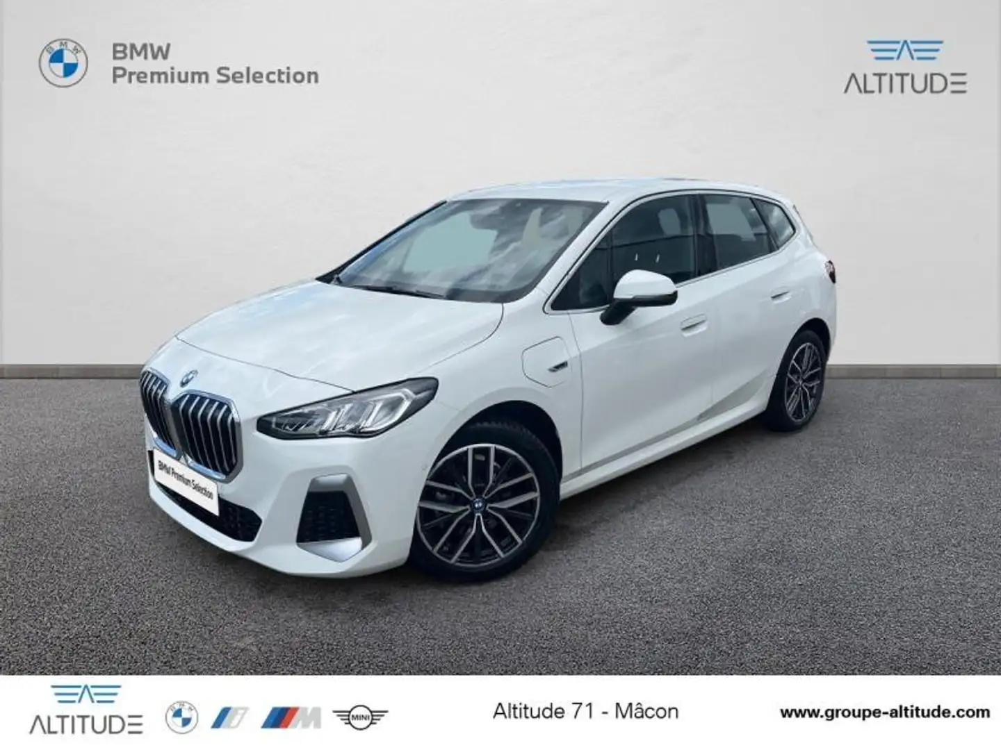 BMW 225 225e 245ch xDrive M Sport DKG7 Blanc - 1