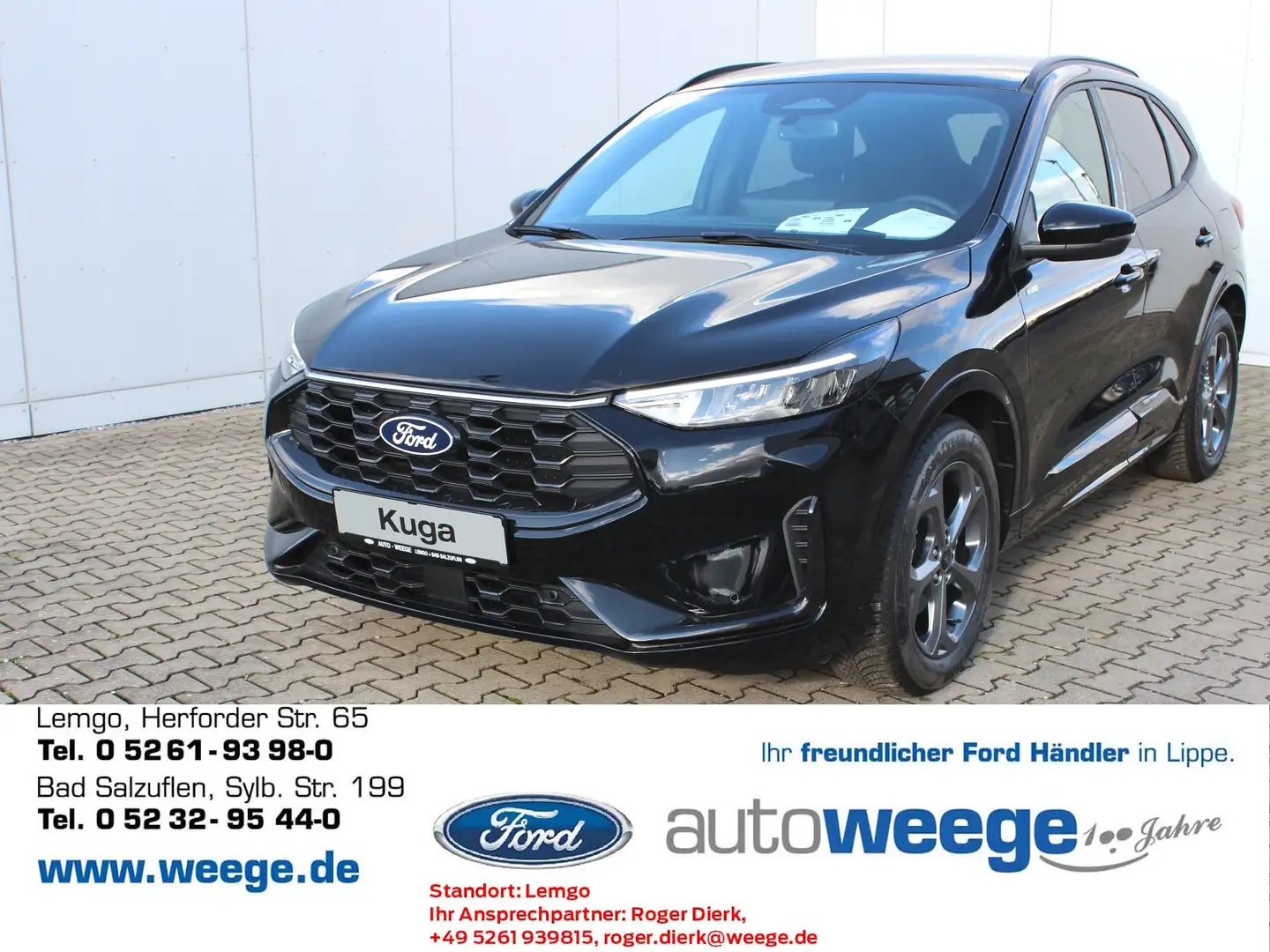 Ford Kuga ST-Line Schwarz - 1
