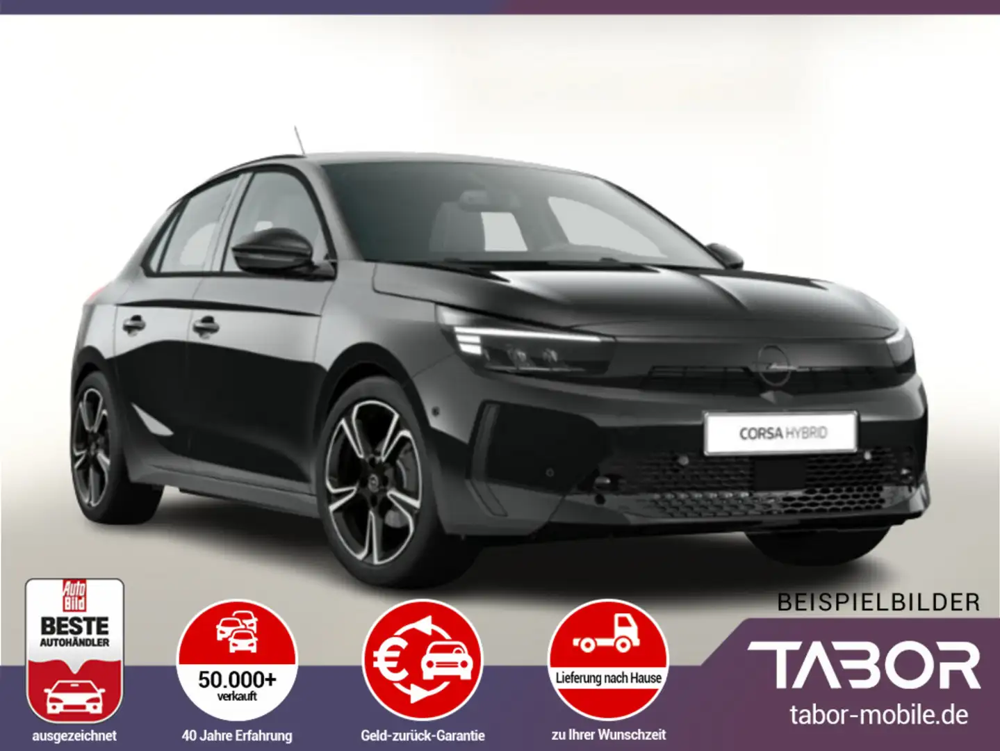 Opel Corsa Hybrid 145 GS LED TechP PDC Temp AppCo 16Z Nero - 1