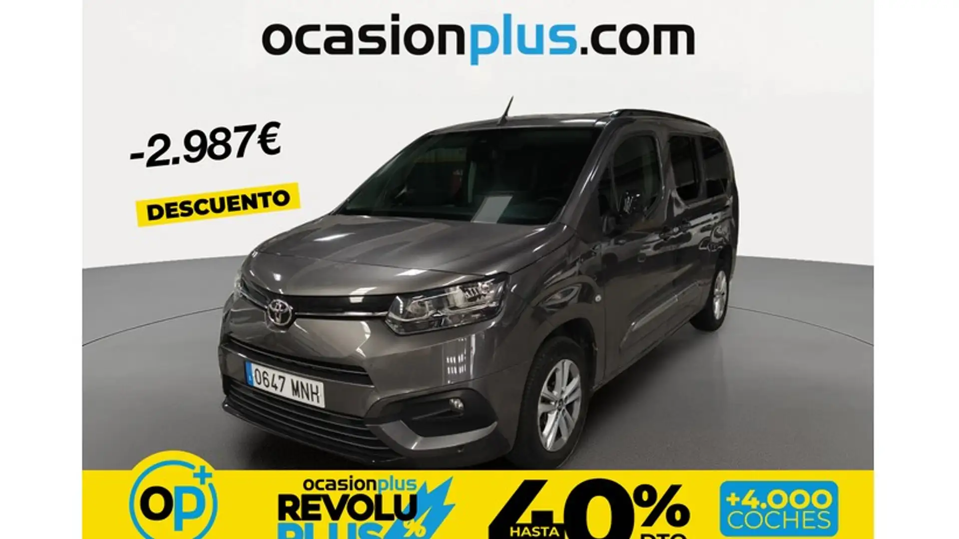 Toyota Proace Family L2 1.5D 7pl. Active Gris - 1