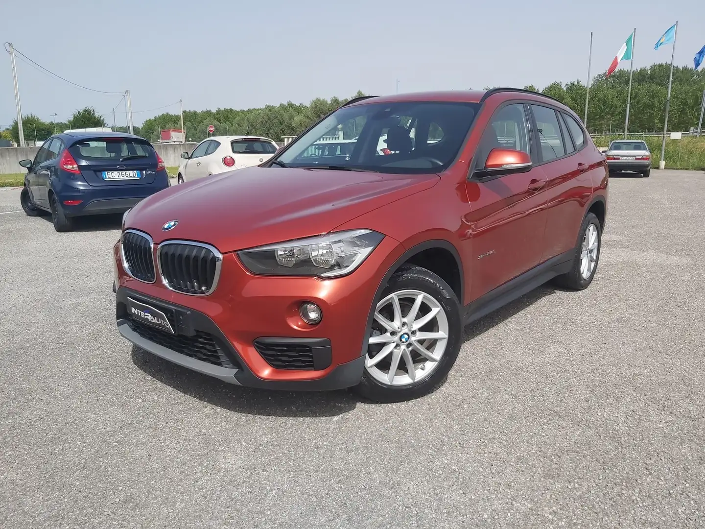BMW X1 X1 sdrive16d Marrone - 1