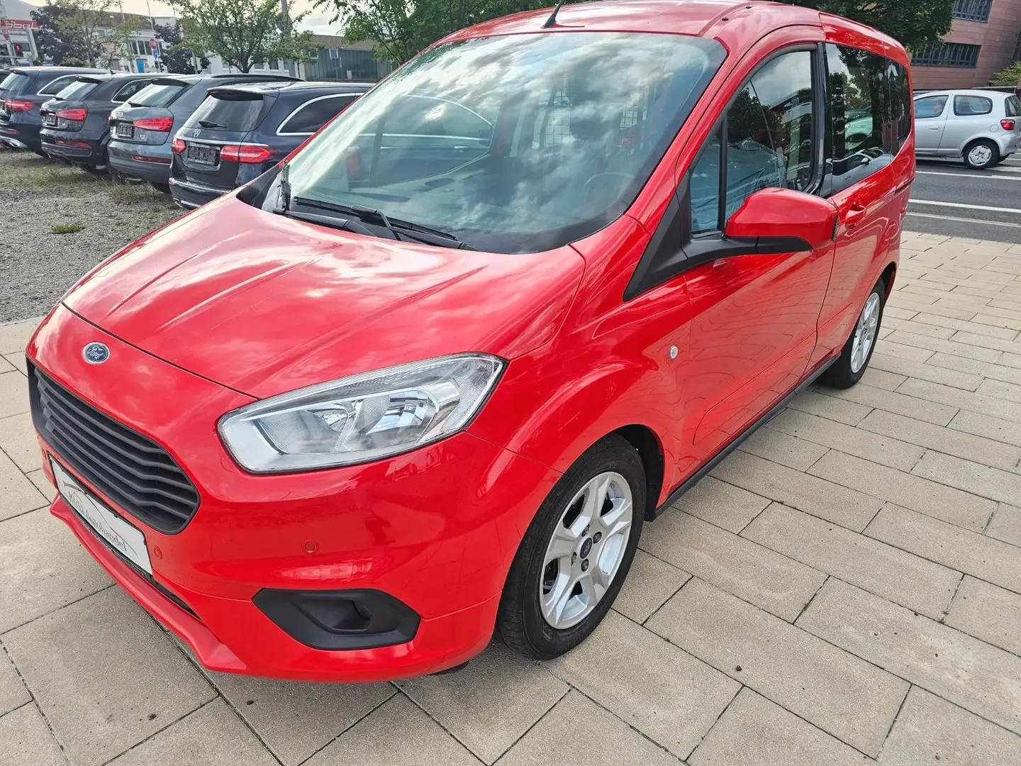 Ford Transit Courier Limited PDC+Kamera/NAVI Rot - 1