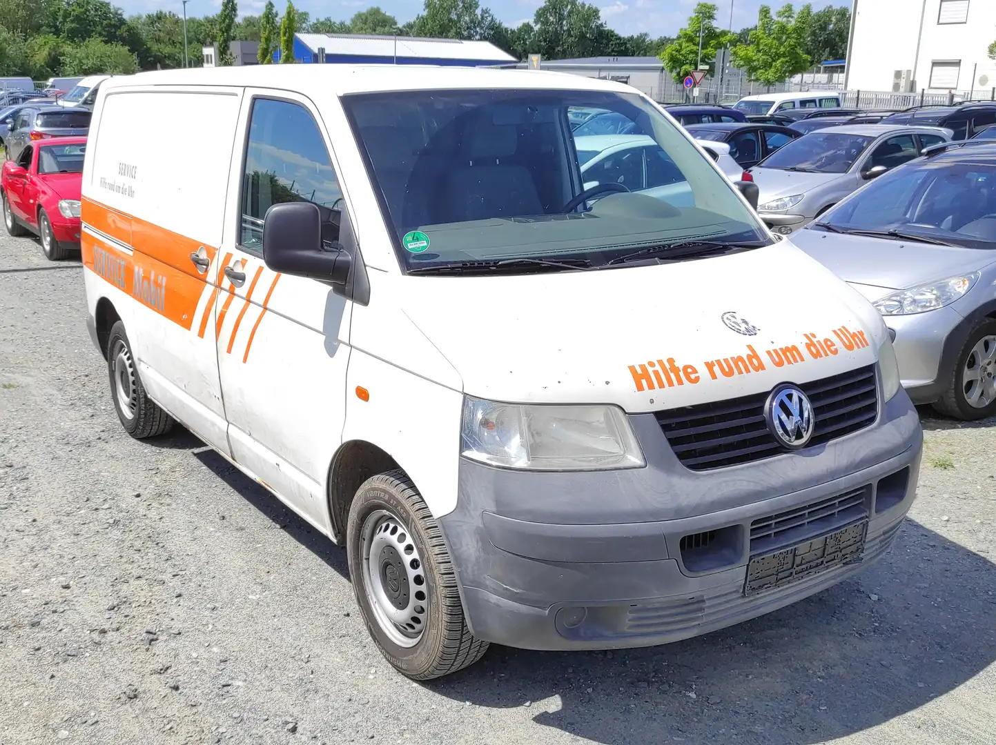 Volkswagen T5 Kombi 1.9 TDI AHK *TÜV 02-26* SERVO ALLWETTER Kasten Blanco - 1