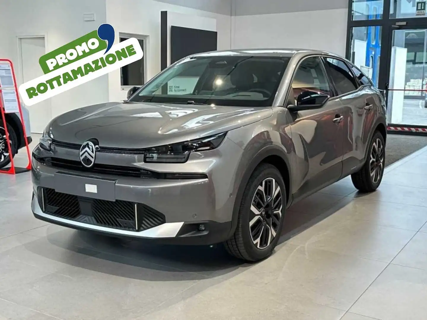 Citroen C4 Hybrid 136 e-DCS6 Max Grigio - 1