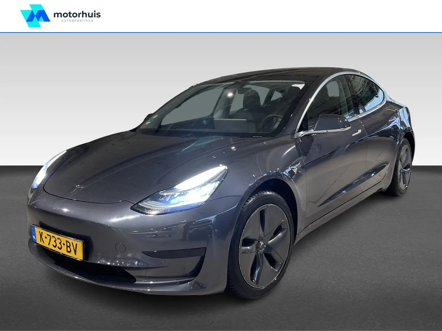 Tesla Model 3 Standard Plus RWD | Trekhaak | Lederen Bekleding | Gris - 1