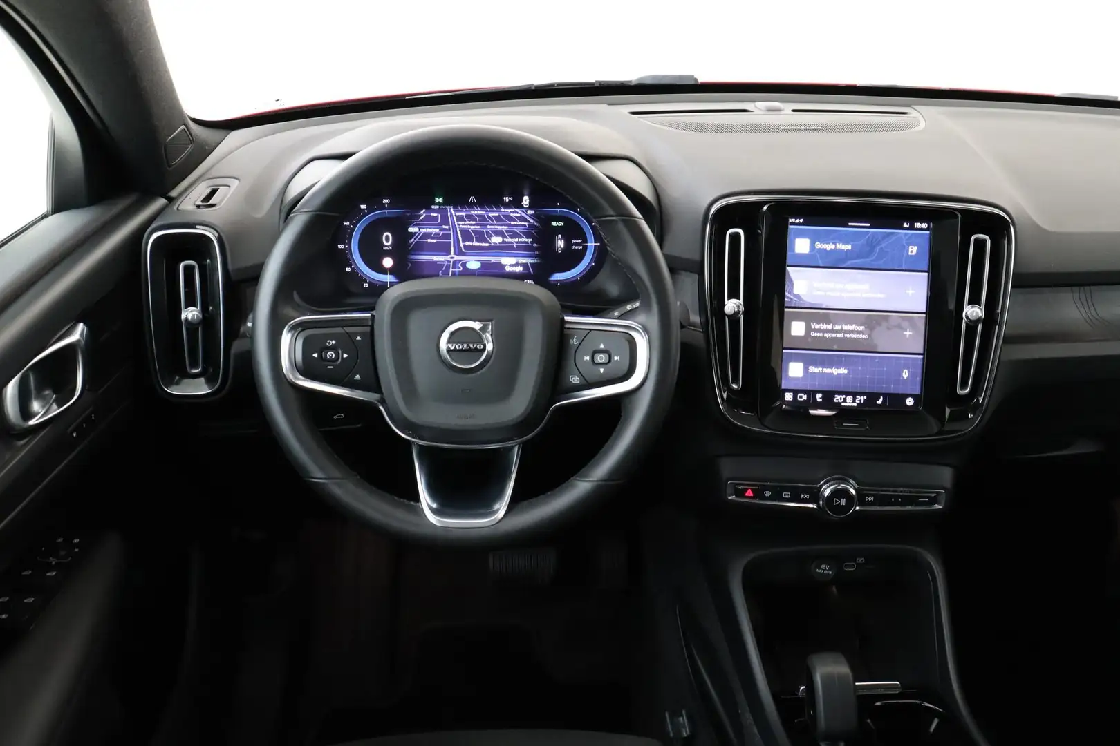 Volvo C40 RECHARGE TWIN INTRO EDITION 78 kWh -PANO.DAK|HARMA Rouge - 2