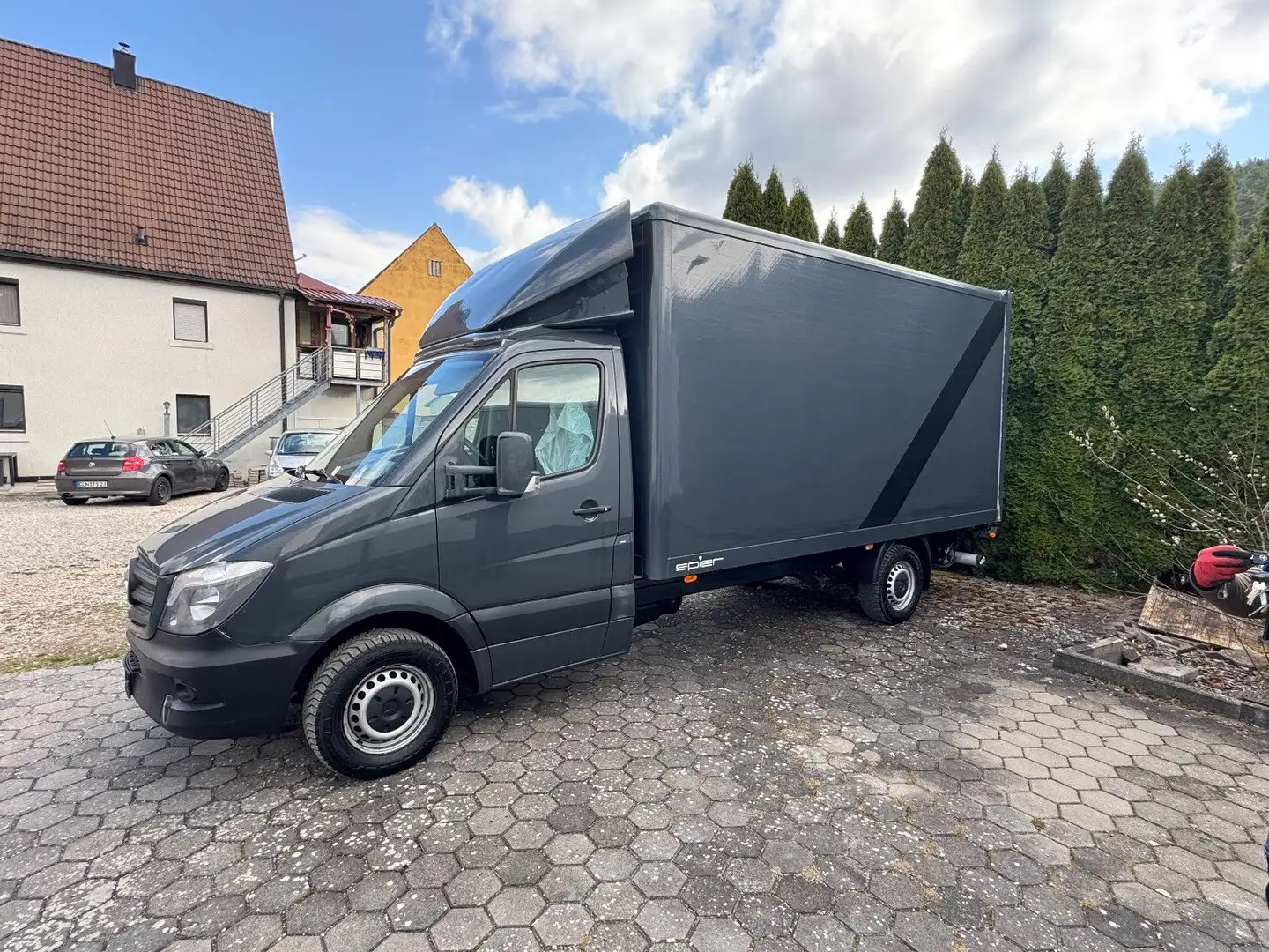 Mercedes-Benz Sprinter II KOFFER 316 CDI LBW  BÄR Zwart - 2