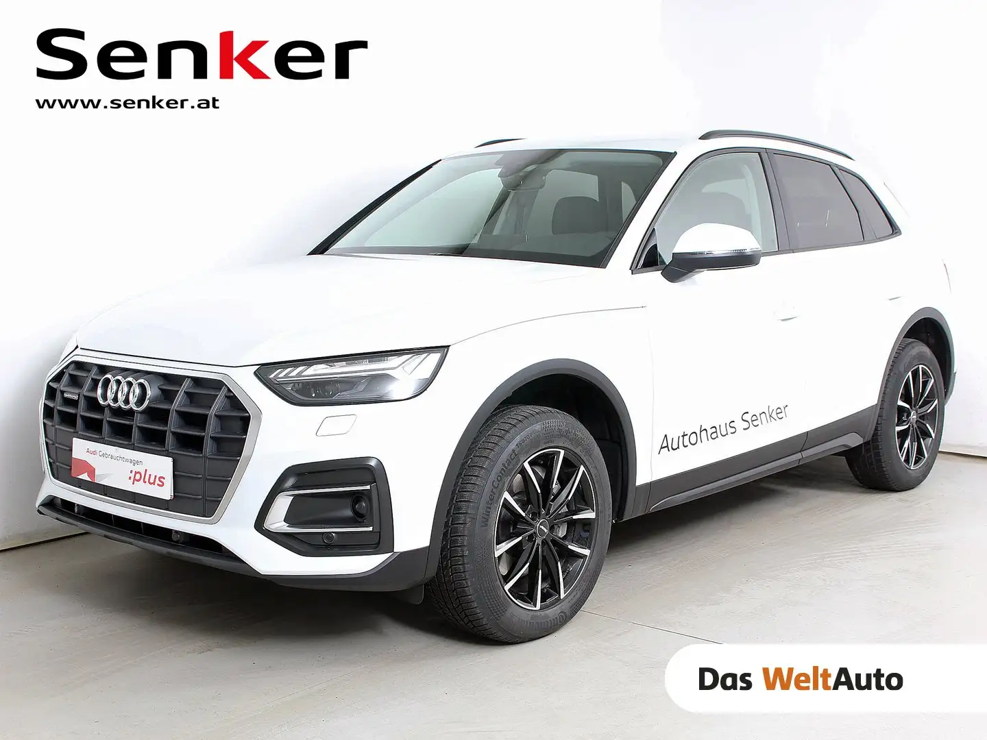 Audi Q5 40 TDI quattro intense Blanc - 1