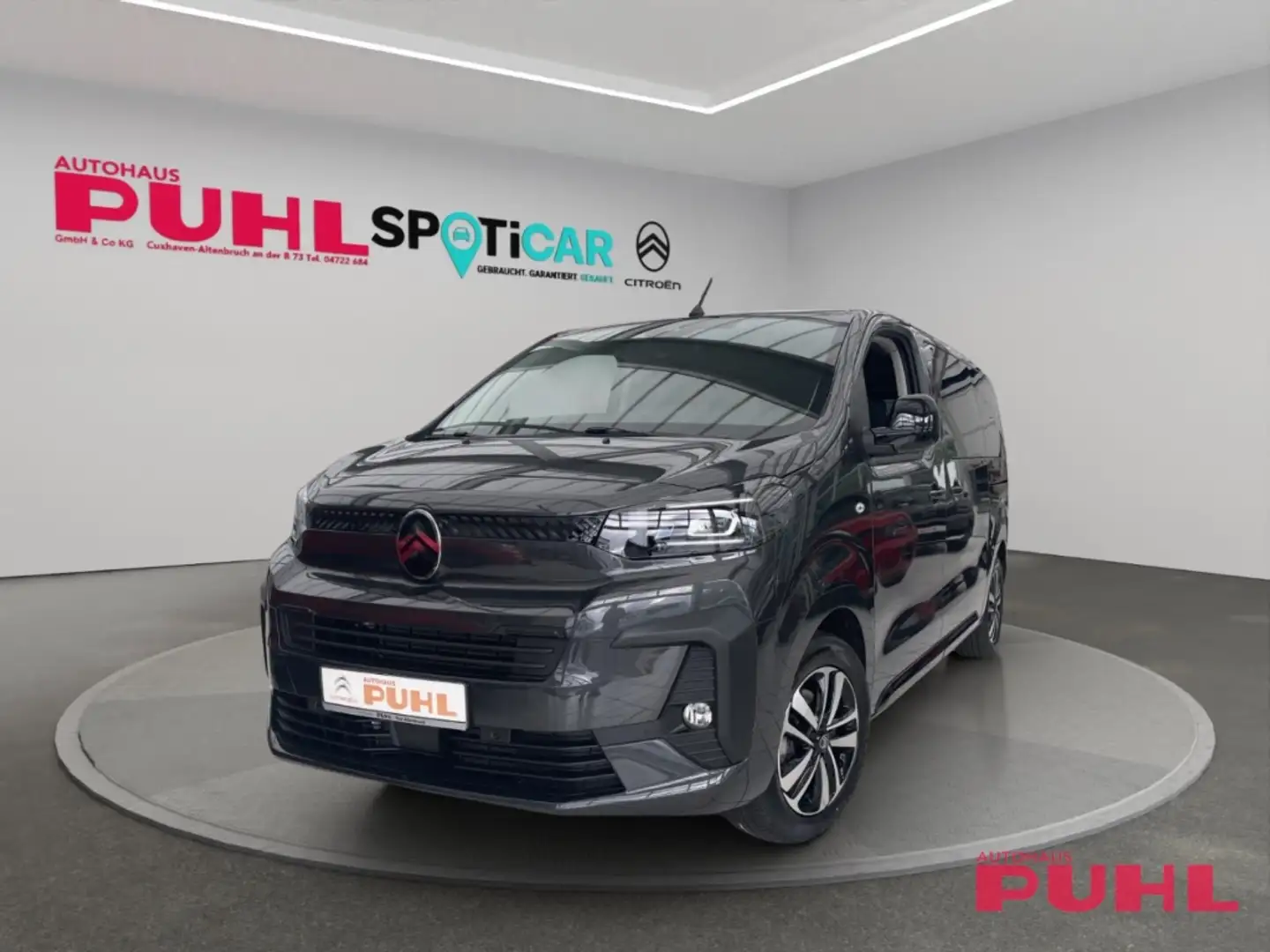 Citroen Spacetourer Plus M Autom,8 Sitzpl.AHK,Sitzheiz.Kamera, Grau - 2