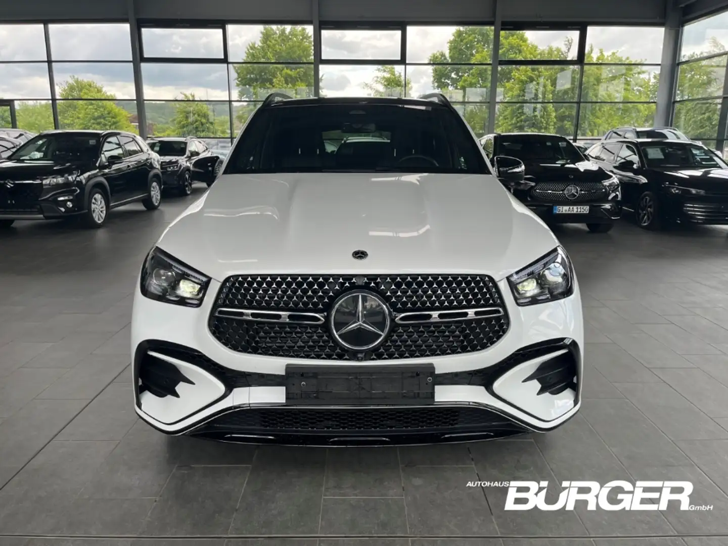 Mercedes-Benz GLE 450 4M AMG HUD Luft Nappa AHK Multib. 360° El. Fondsit Alb - 2