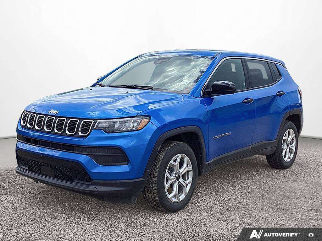 2025 Jeep Compass Sport 4x4 Heated Seats Rearview Camera Smart DEvic