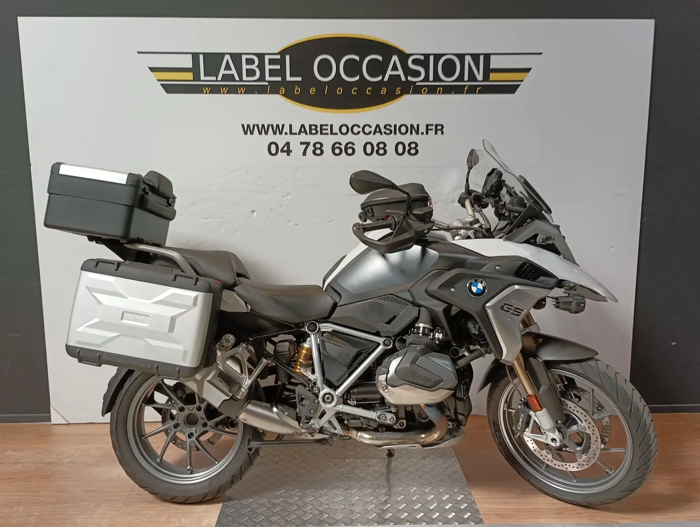 BMW R 1250 GS Blanc - 1
