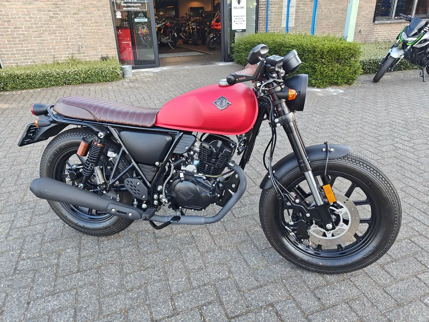 Archive Motorcycle Cafe Racer 125 Roşu - 2