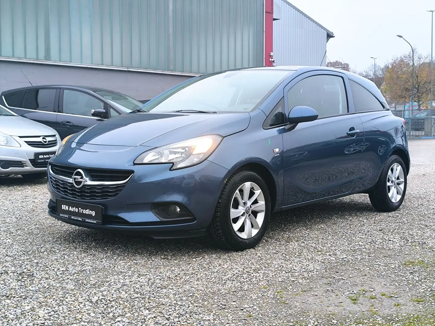 Opel Corsa E Active Sthz°Lenk.Heiz°Temp°Klima°And/App Blau - 2