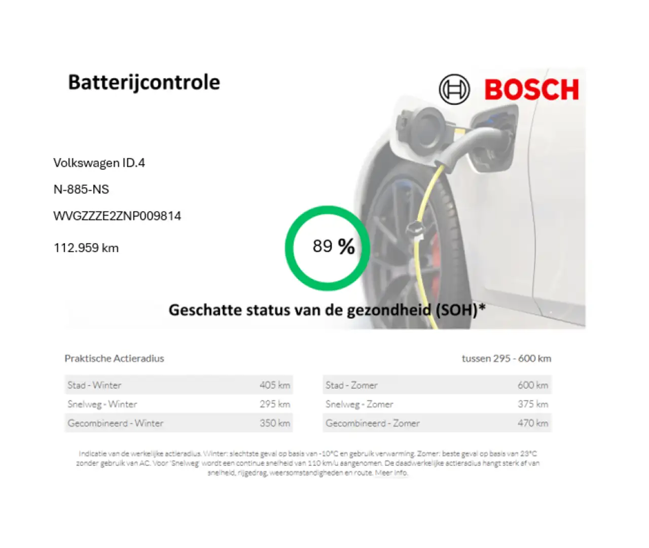 Volkswagen ID.4 Pure - Carplay, Cruise, Clima, Stoelverw. SOH 89% Gris - 2