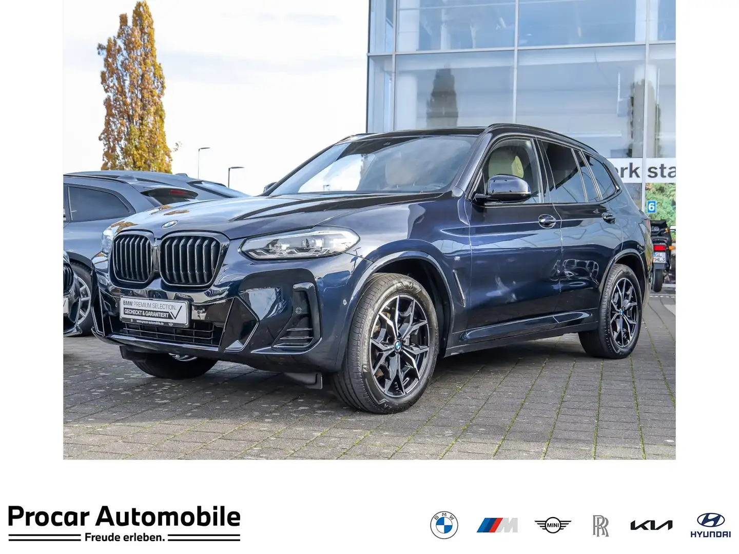 BMW X3 xDrive20d M Sport PANO RFK NAVI Standh. LED Negro - 1