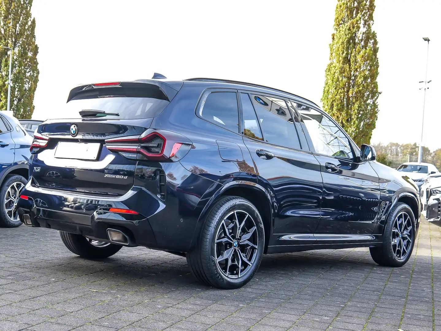 BMW X3 xDrive20d M Sport PANO RFK NAVI Standh. LED Negro - 2