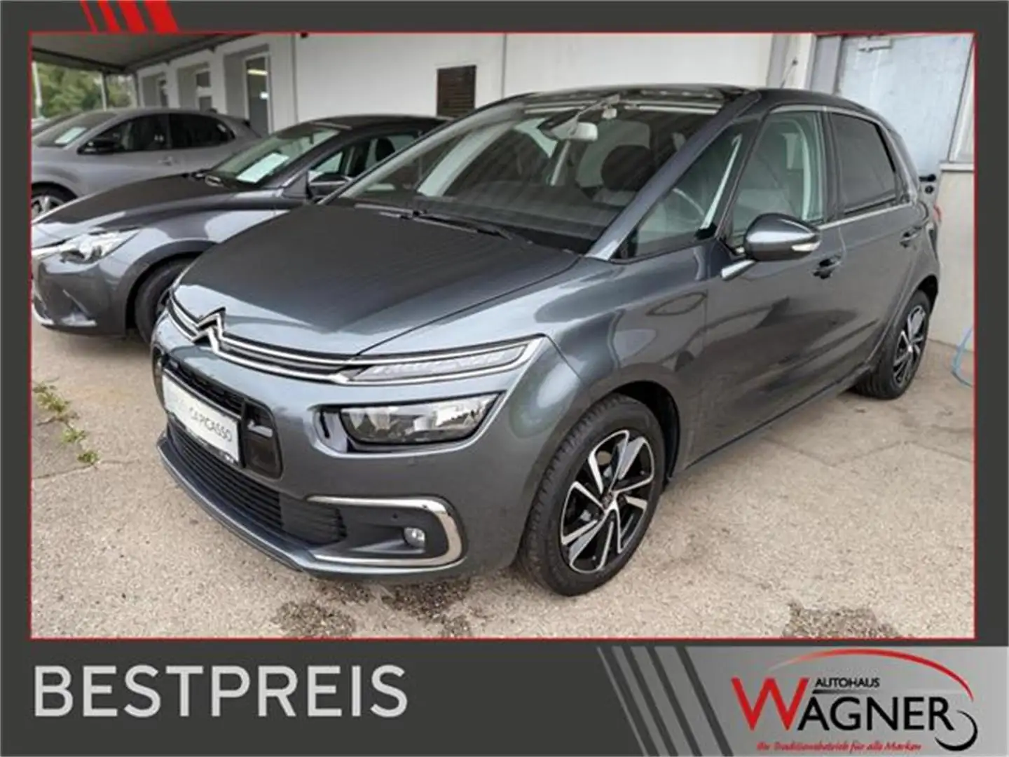 Citroen C4 Picasso PureTech 130 S&S Shine Grijs - 1