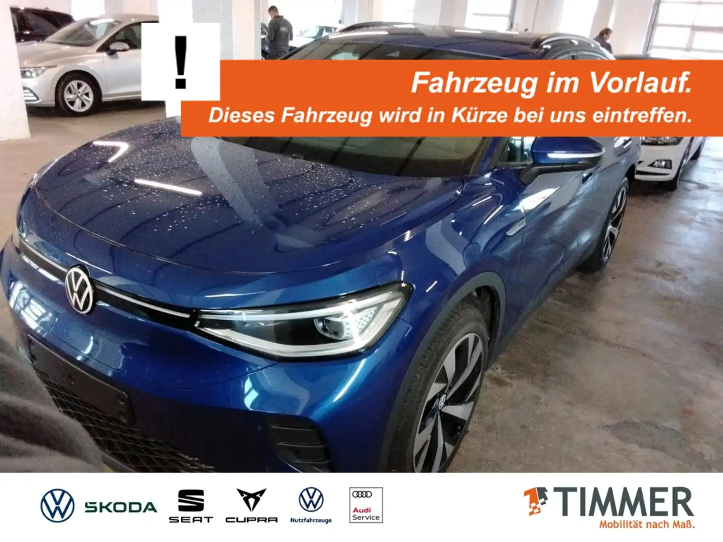 Volkswagen ID.4 PRO PERF. 82 kWh +WÄPU +AHK +CARPLAY +20" +IQ.LIG Blau - 1