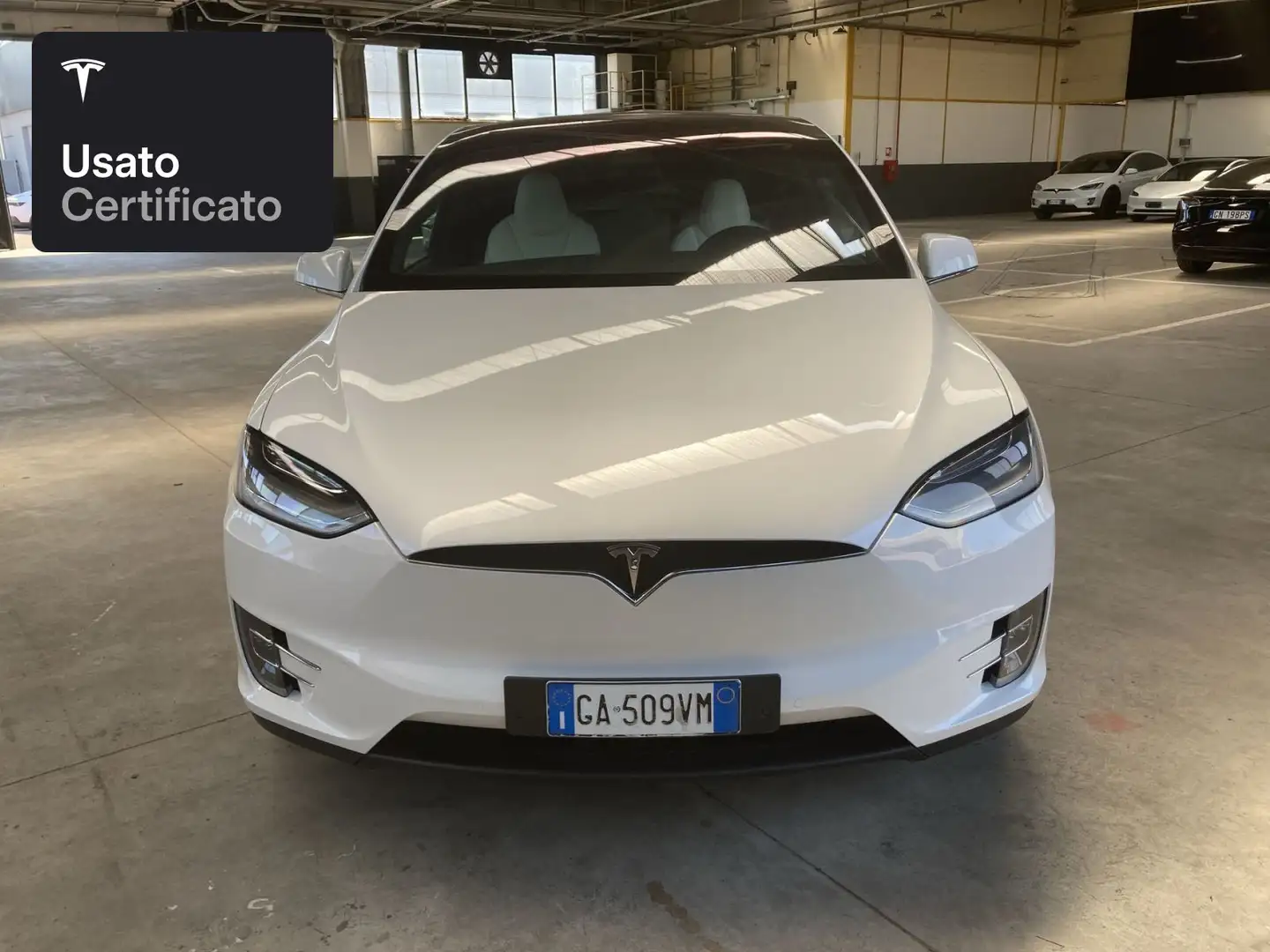 Tesla Model X Ludicrous Bianco - 2