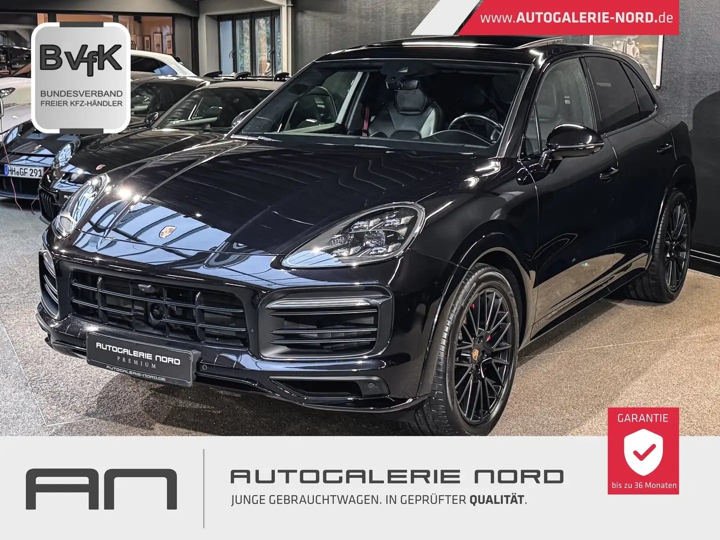 Porsche Cayenne GTS Pano+Matrix+Burmester+Chrono+ 360°Kam Negro - 1