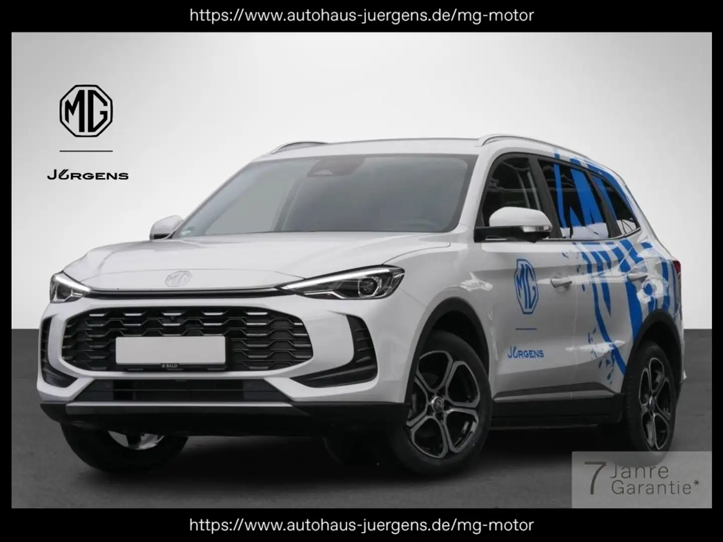 MG ZS 1.5 T Comfort 360+LED+Keyl+Navi+Totw+Wide+PTS Weiß - 1