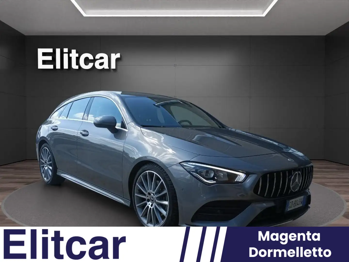 Mercedes-Benz CLA 200 d S.W. Automatic Premium Grijs - 2