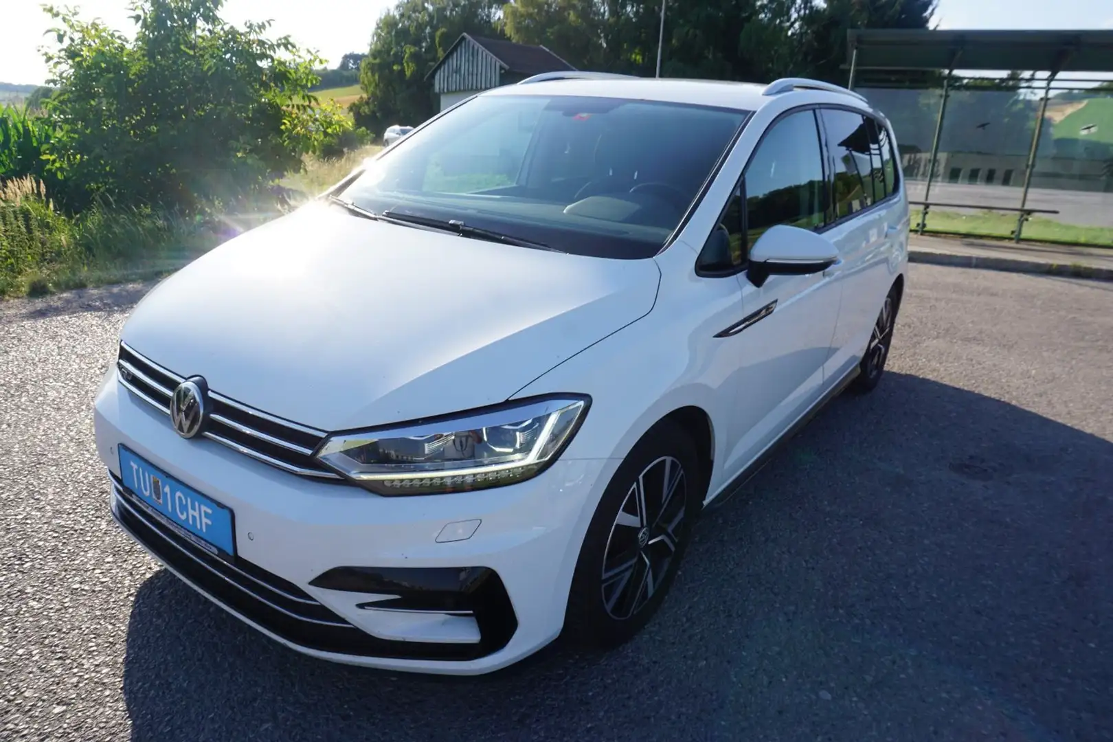 Volkswagen Touran 2.0 TDI Highline R-Line (EURO 6 Weiß - 2
