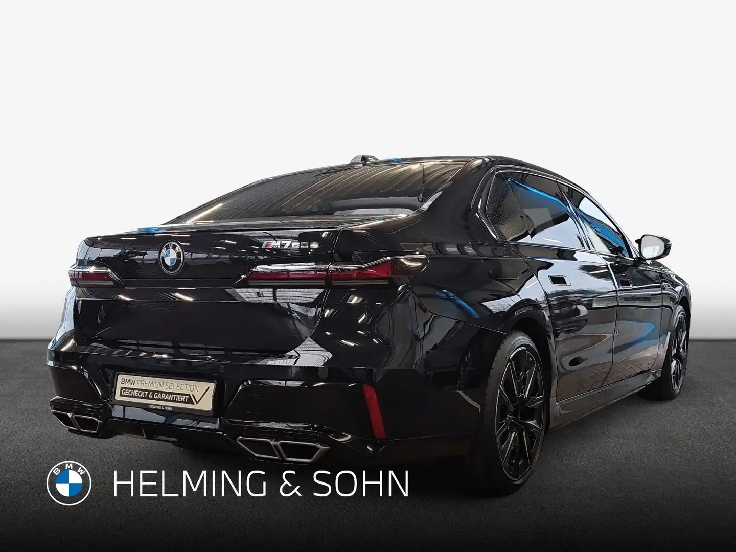 BMW 760 M760e xDrive Limousine B&W Surround Massage AHK uv Negro - 2