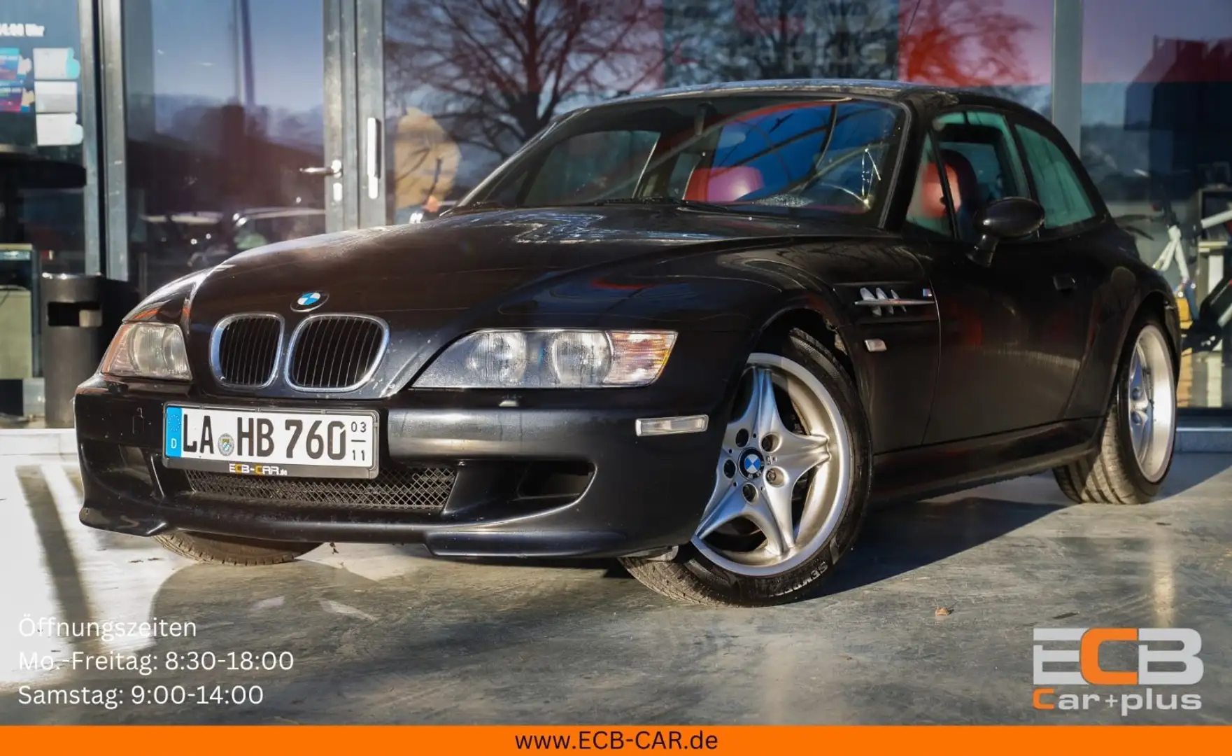 BMW Z3 M M Coupé *SHZ/Klimaanlage/TÜV 03/27* Schwarz - 1