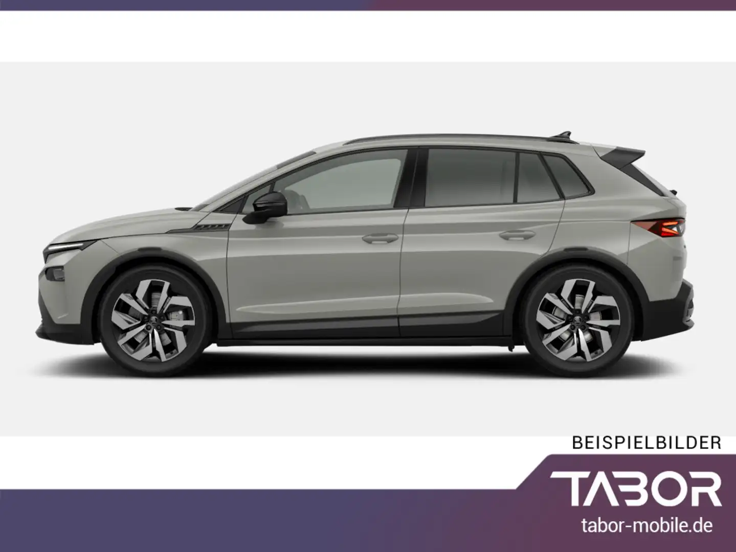 Skoda Elroq 85 Sportl LED Nav WärmeP WinterP Clever Grau - 2