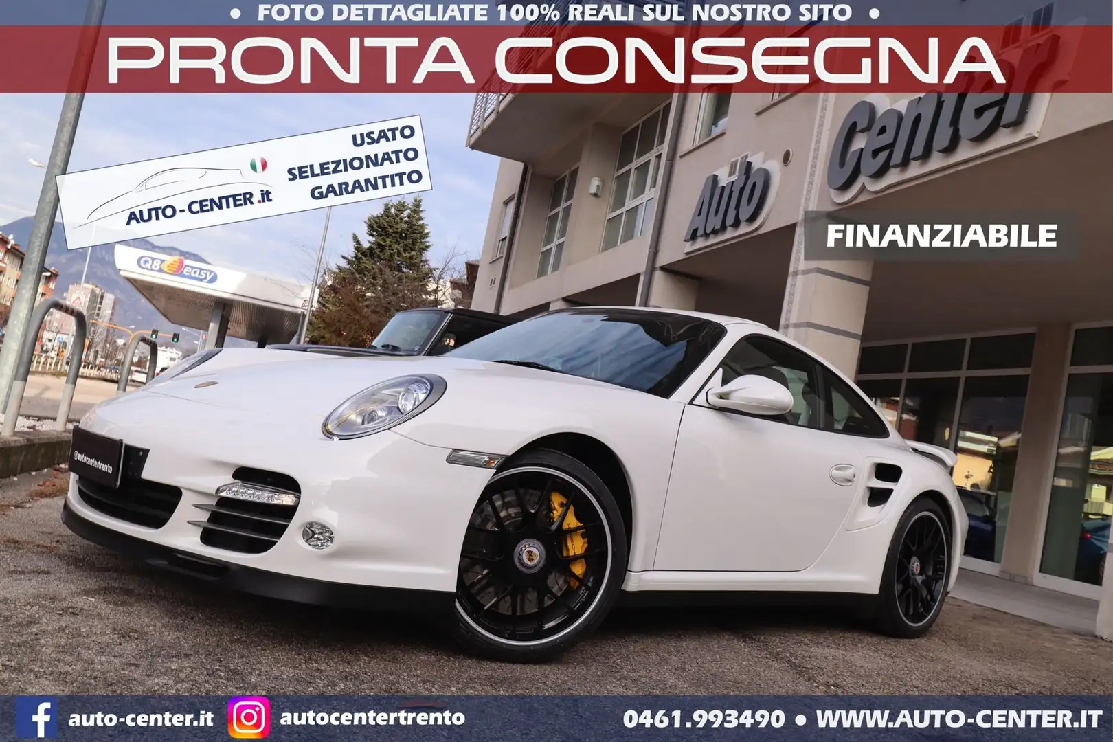 Porsche 997 997.2 Turbo S Coupé PDK 530CV *111 PUNTI Blanc - 1