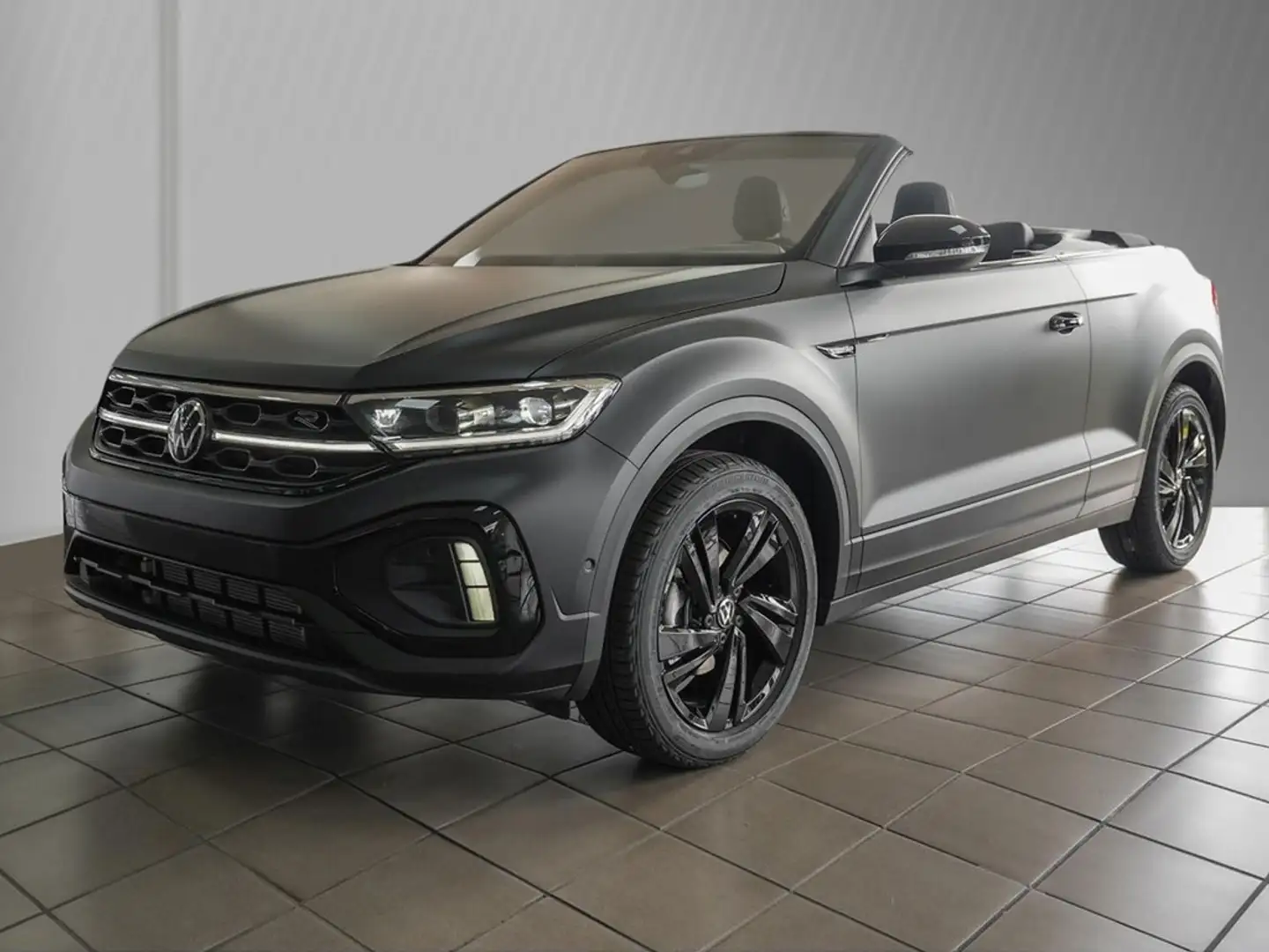 Volkswagen T-Roc Cabriolet R-Line Edition Black Leder AHV Schwarz - 2