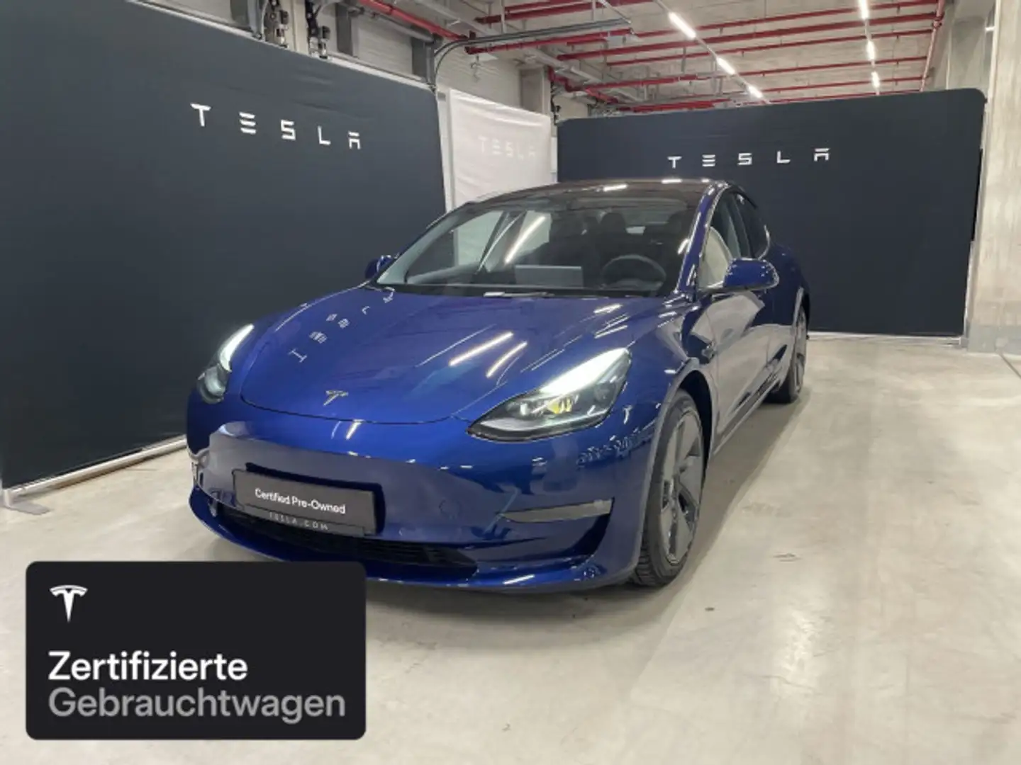 Tesla Model 3 Long Range AWD Blauw - 2