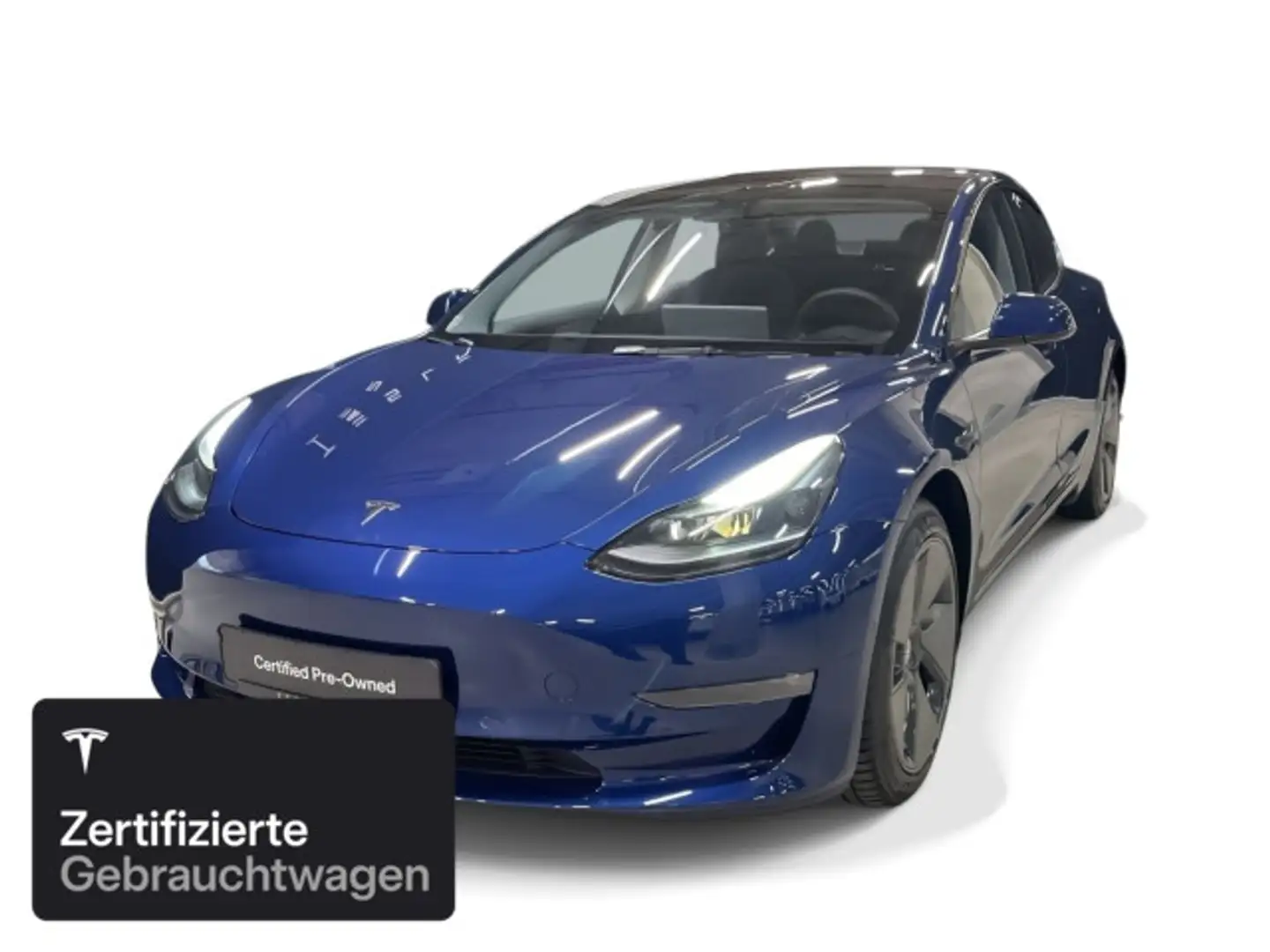 Tesla Model 3 Long Range AWD Blauw - 1