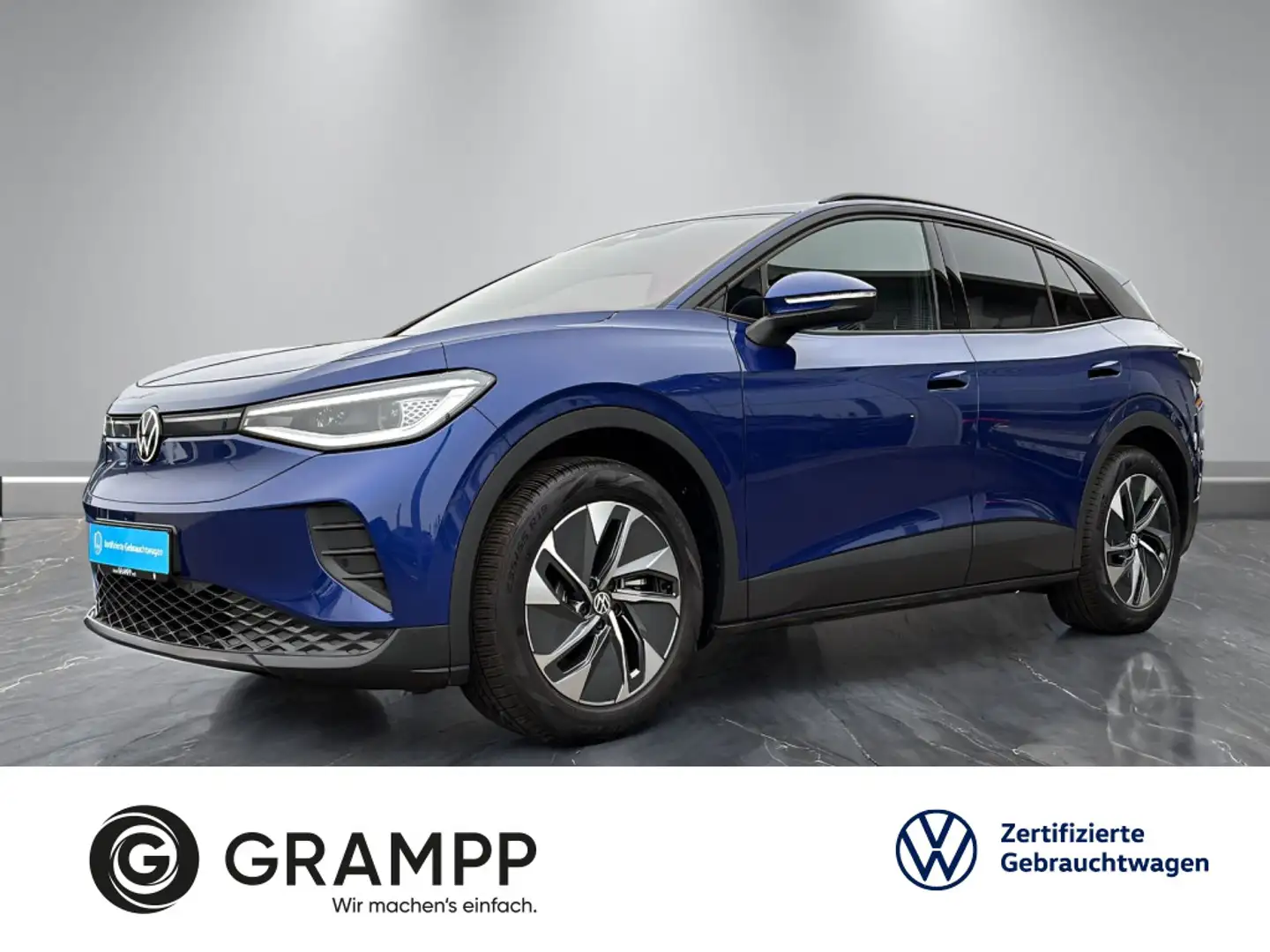 Volkswagen ID.4 Pure +CCS+WÄRMEPUMPE+LED-MATRIX+ASSISTS+ Blau - 1